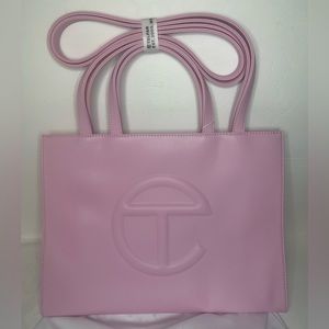 Telfar Medium Bubblegum shopping bag